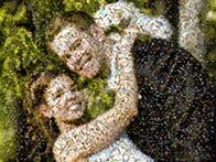 Photo Mosaic Happily Married (Scatter V.2)