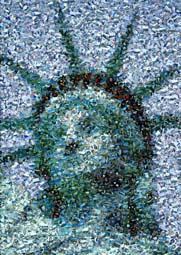 Photo Mosaic Statue of Liberty (Scatter V.2)