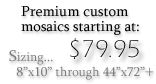 start photo mosaic order