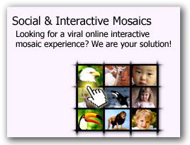 Social and Interactive Mosaics