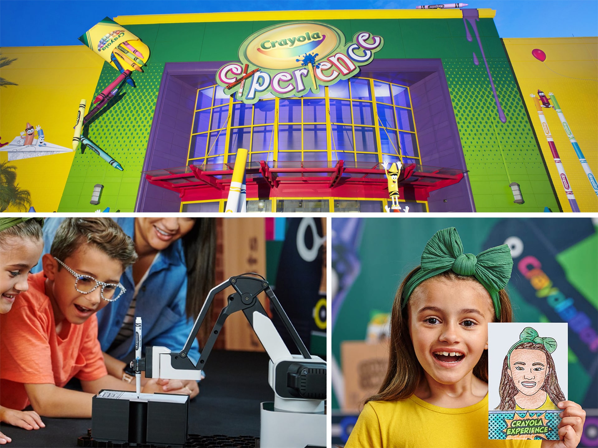 SketchBots at the Crayola Experience