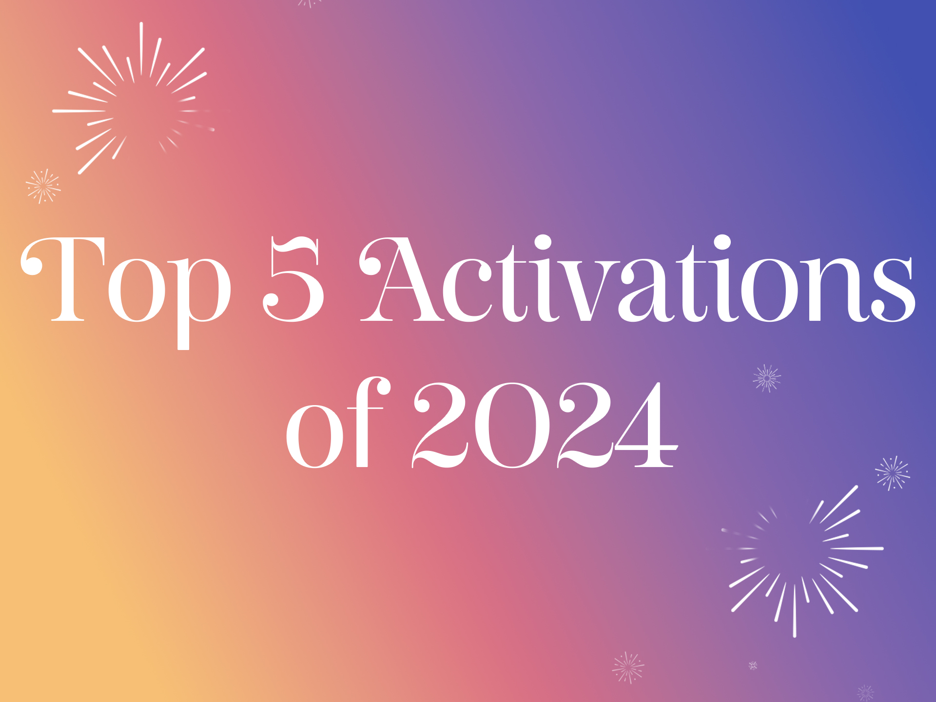 Top 5 Picture Mosaics Activations of 2024