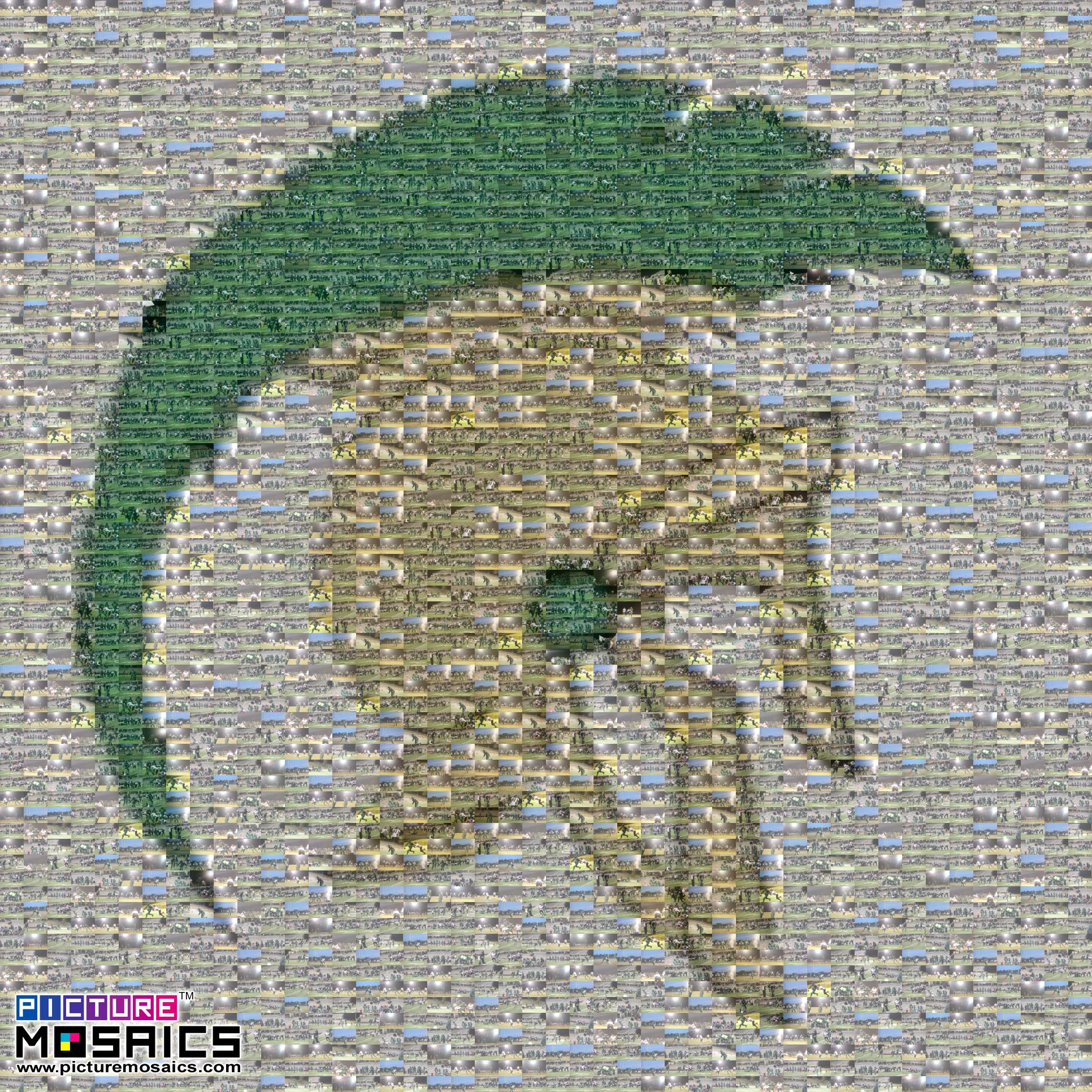 Football Photo Mosaic Picture Mosaics