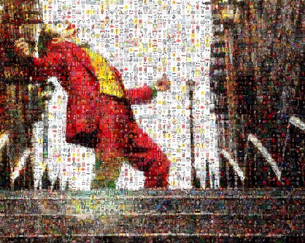 Arthur Fleck photo mosaic