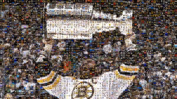 Boston Bruins photo mosaic