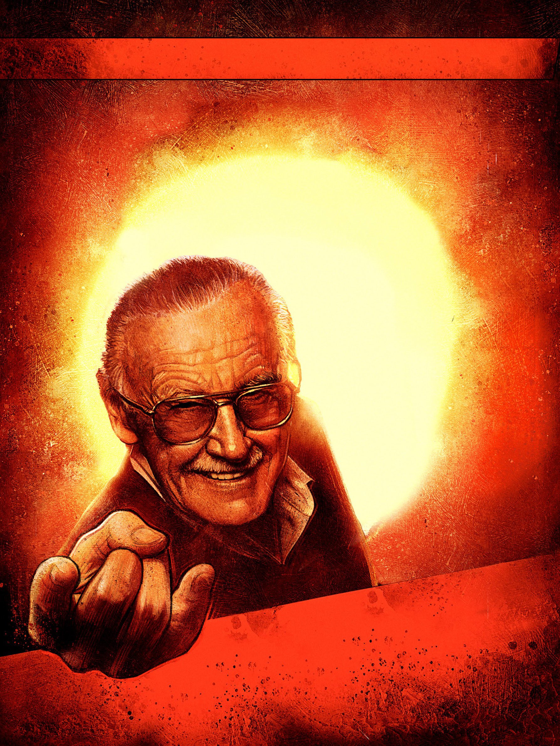 Stan Lee Variety Copy Photo Mosaic - Picture Mosaics