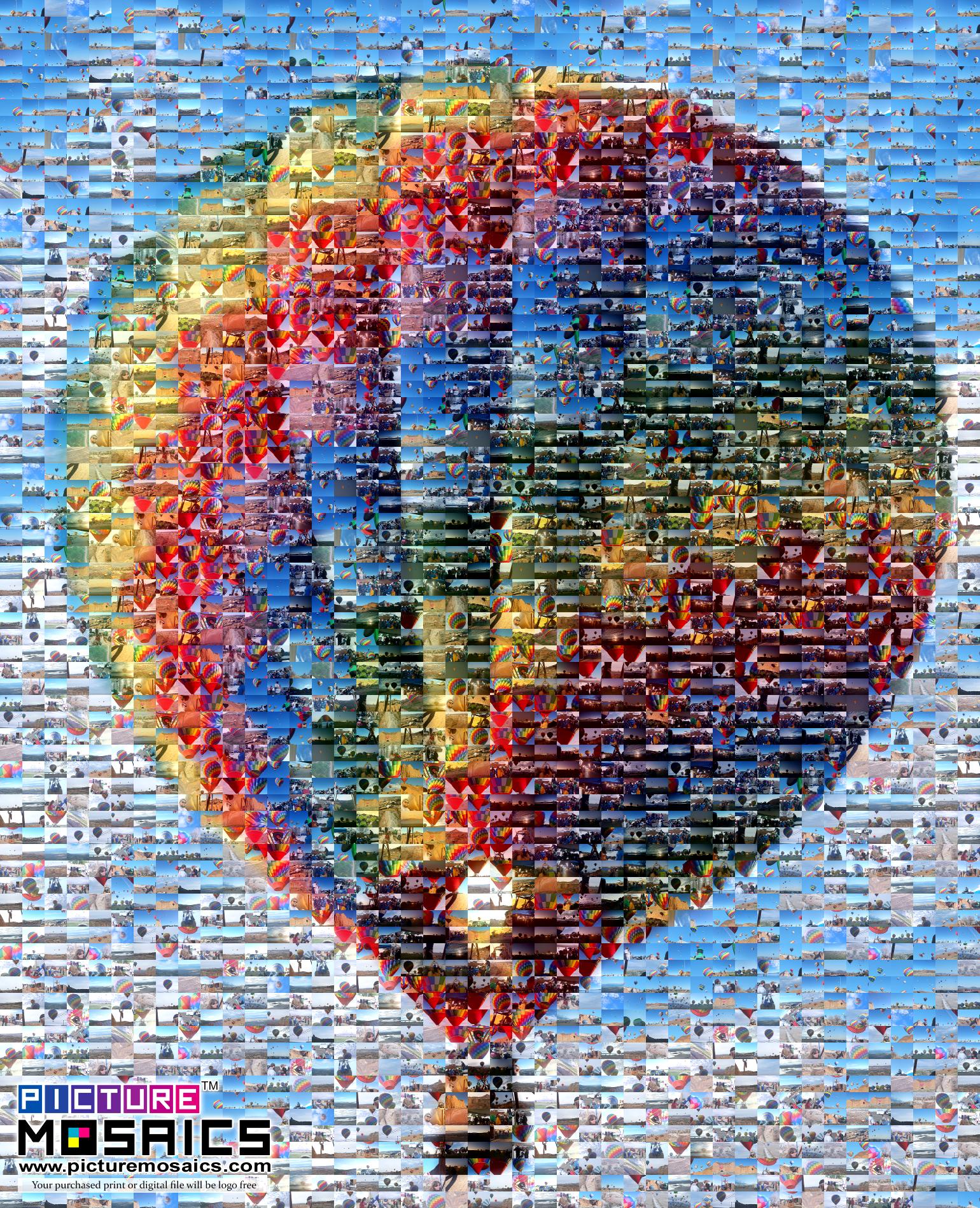 Touchie Photo Mosaic  Picture  Mosaics