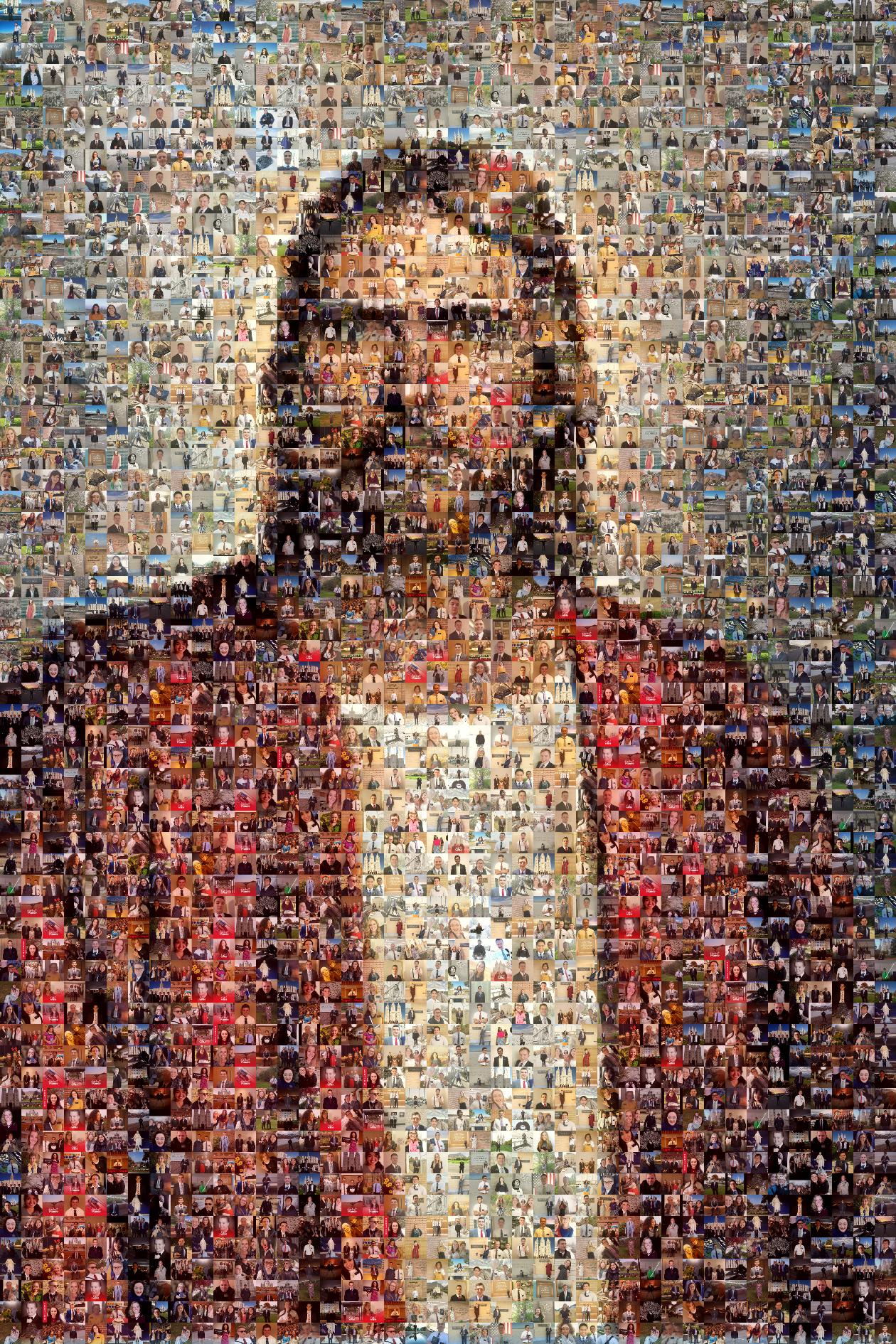 Body Of Christ 2 Photo Mosaic - Picture Mosaics