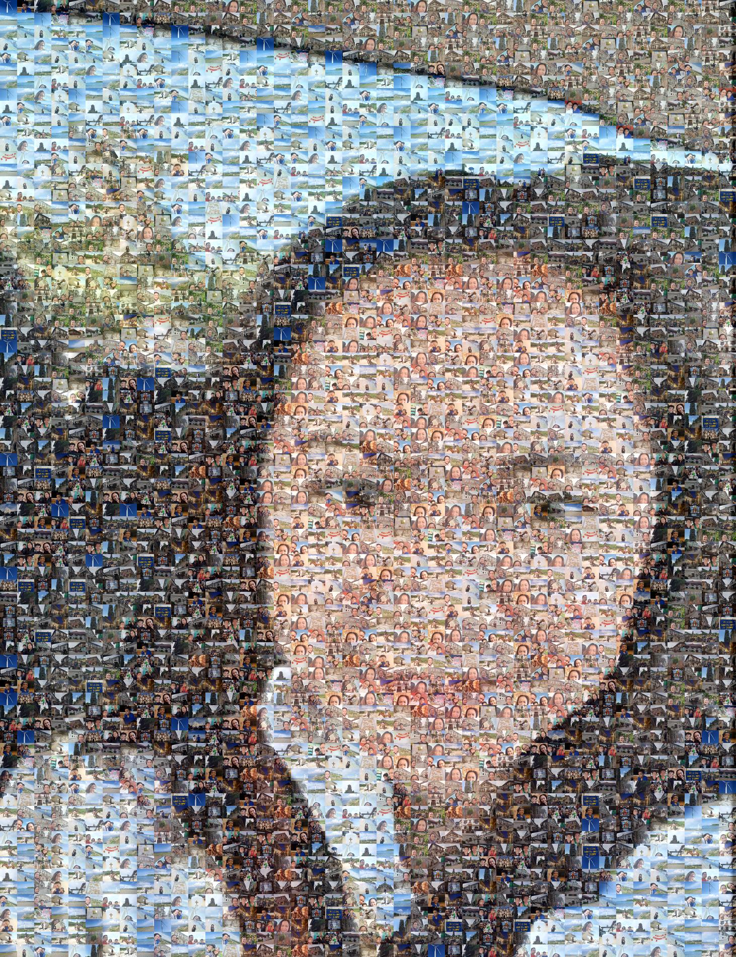 popular photo mosaic