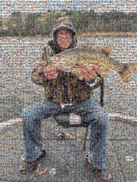 Lake photo mosaic