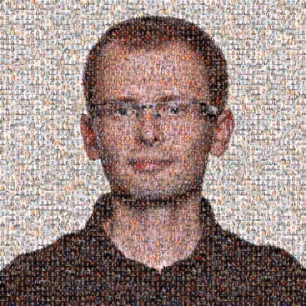 Shirt photo mosaic