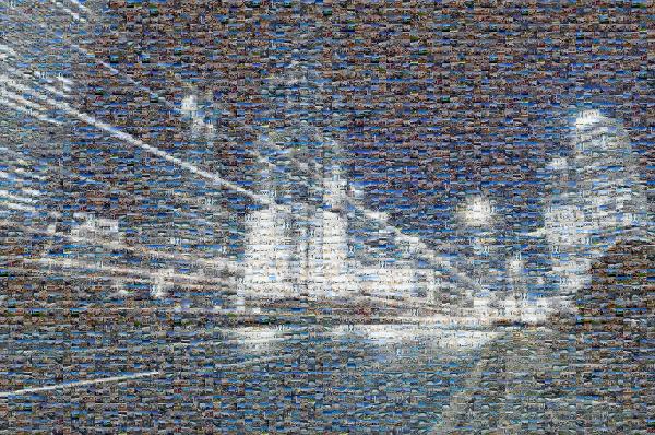 Sky photo mosaic