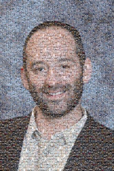 Gentleman photo mosaic