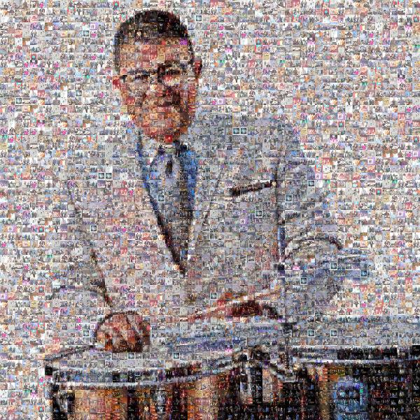 Pete Perignon photo mosaic