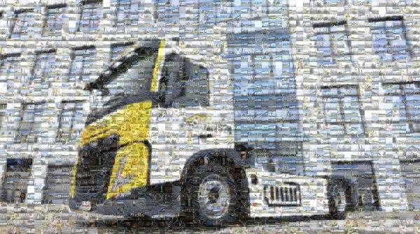 Vehicle photo mosaic