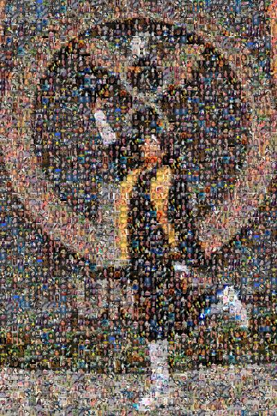 Academic dress photo mosaic