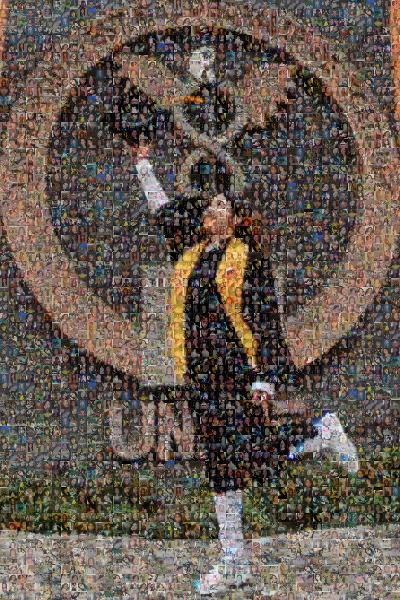 Academic dress photo mosaic