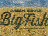 big fish broadway musical poster text letters words 