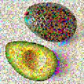 colorization fruits vegetables foods healthy healthful avocados true mosaic