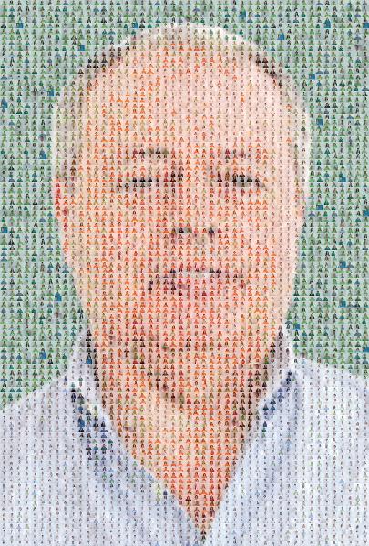 Company President photo mosaic