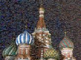 architecture Russia Moscow cathedral building churches domes nightscapes city night sky 