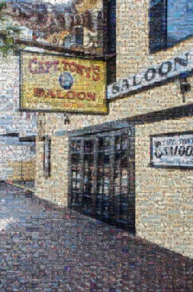 Capn Tony's Saloon photo mosaic
