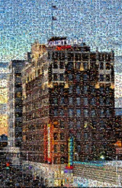 Hotel in the City photo mosaic