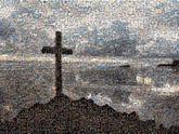 jesus cross crucifix skylines religion christianity devotional