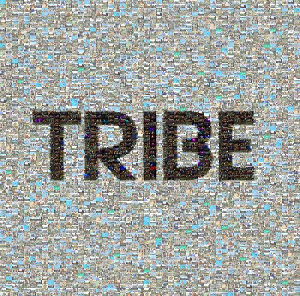 Tribe photo mosaic