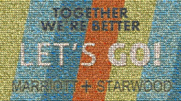 Together We're Better photo mosaic