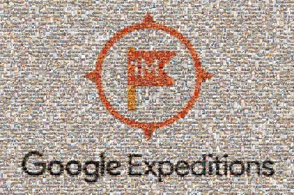 Google Expeditions photo mosaic