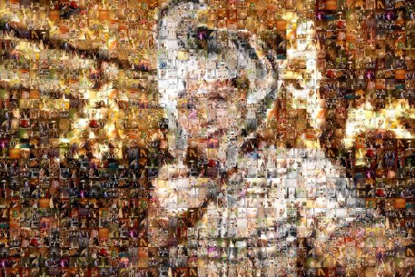 Selfie With Props photo mosaic