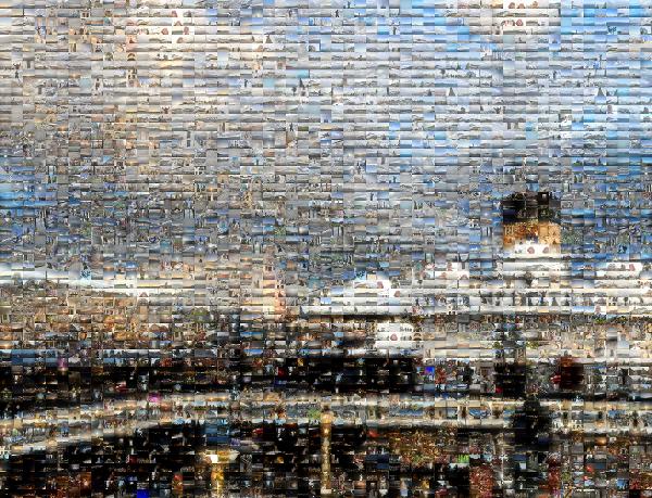 Cruise photo mosaic
