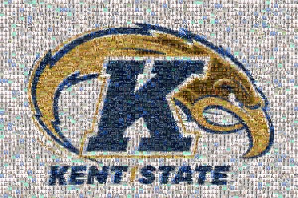 Kent State Athletics photo mosaic