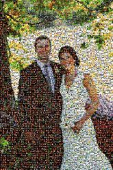 wedding couple married marriage love people faces full body distance distant portrait 