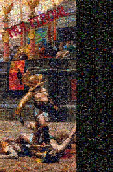 Multibowl photo mosaic