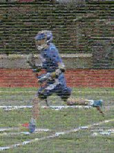 lacrosse sports athletes people person man athletic action faces distant distance