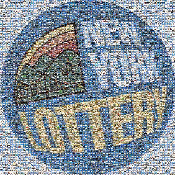 New York Lottery photo mosaic