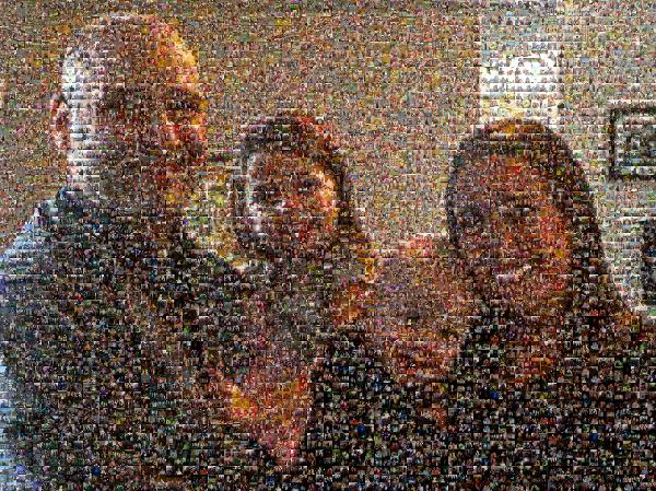 A Family Portrait photo mosaic