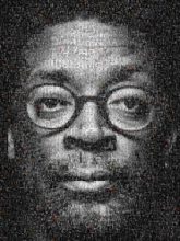 spike lee black and white portraits people faces close up glasses man director producer films
