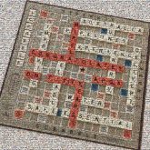 anniversary scrabble games boards letters words text celebration celebrate 50 years organizations community