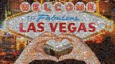 Welcome to Fabulous Las Vegas Sign McCarran International Airport Vector graphics Logo Illustration Image Stock illustration
