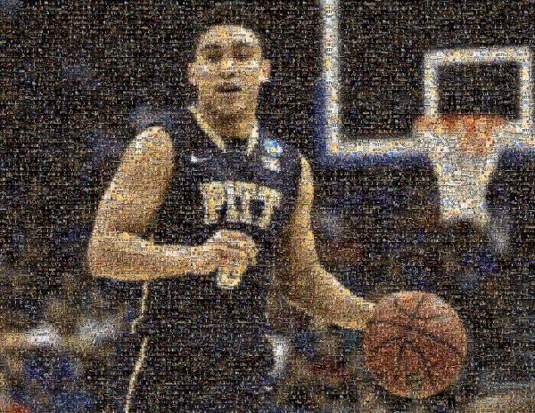 Pitt Basketball photo mosaic