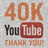 youtube social media followers thanks grateful milestones celebrations text graphics icons words letters type fonts bold logos
