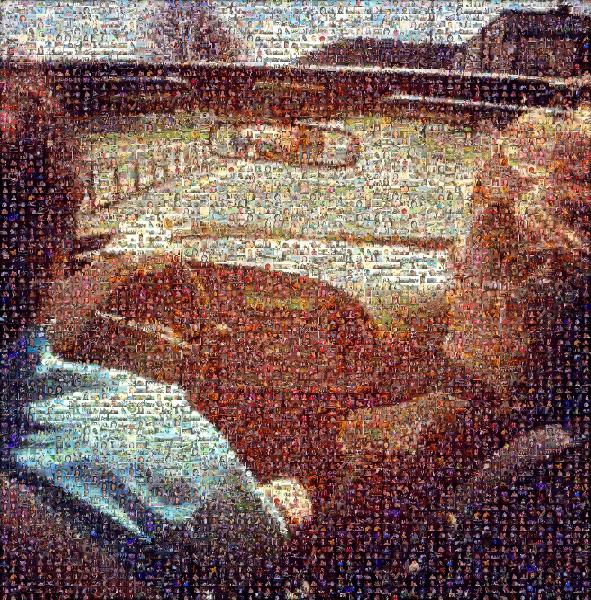 Out for a Drive photo mosaic