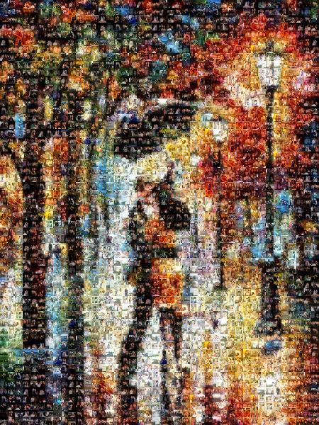 Anniversary Painting photo mosaic