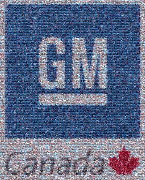 GM Canada photo mosaic