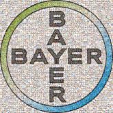 bayer brands logos graphics text circles shapes employee appreciation portraits