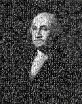 american presidents george washington portraits people faces black and white 
