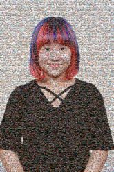 people faces girls woman young portraits colored hair smiling